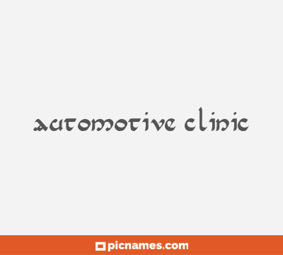 Automotive Clinic
